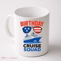 Birthday Cruise Squad USA America Coffee Mug thumb 0