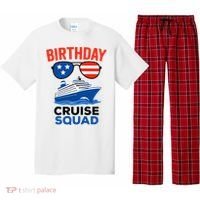 Birthday Cruise Squad USA America Pajama Set thumb 0