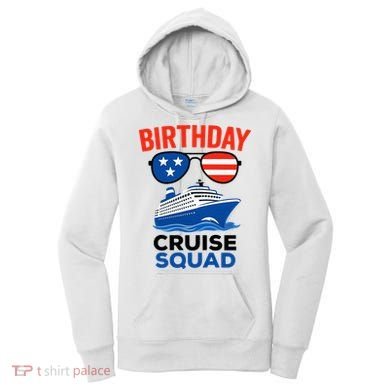 Birthday Cruise Squad USA America Women's Hoodie