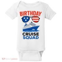 Birthday Cruise Squad USA America Baby Bodysuit thumb 0