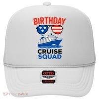 Birthday Cruise Squad USA America Hat thumb 0