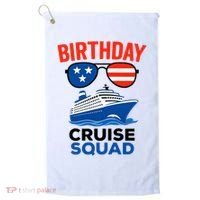Birthday Cruise Squad USA America Golf Towel thumb 0