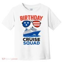 Birthday Cruise Squad USA America Toddler T-Shirt thumb 0