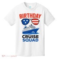 Birthday Cruise Squad USA America Kids T-Shirt thumb 0