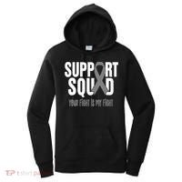 Brain Cancer Support Squad Brain Cancer Awareness Gift Women's Hoodie thumb 0