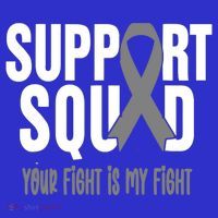 Brain Cancer Support Squad Brain Cancer Awareness Gift Women's Tank Top thumb 5