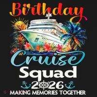 Birthday Cruise Squad 2026 Making Memories Together Women's Hoodie thumb 2