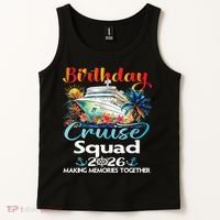 Birthday Cruise Squad 2026 Making Memories Together Tank Top thumb 2