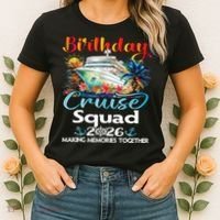 Birthday Cruise Squad 2026 Making Memories Together Women's T-Shirt thumb 2