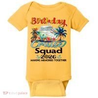 Birthday Cruise Squad 2026 Making Memories Together Baby Bodysuit thumb 0