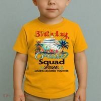 Birthday Cruise Squad 2026 Making Memories Together Toddler T-Shirt thumb 2