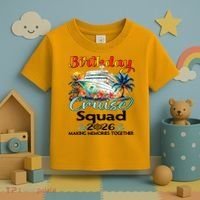 Birthday Cruise Squad 2026 Making Memories Together Toddler T-Shirt thumb 3