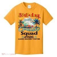 Birthday Cruise Squad 2026 Making Memories Together Kids T-Shirt thumb 0