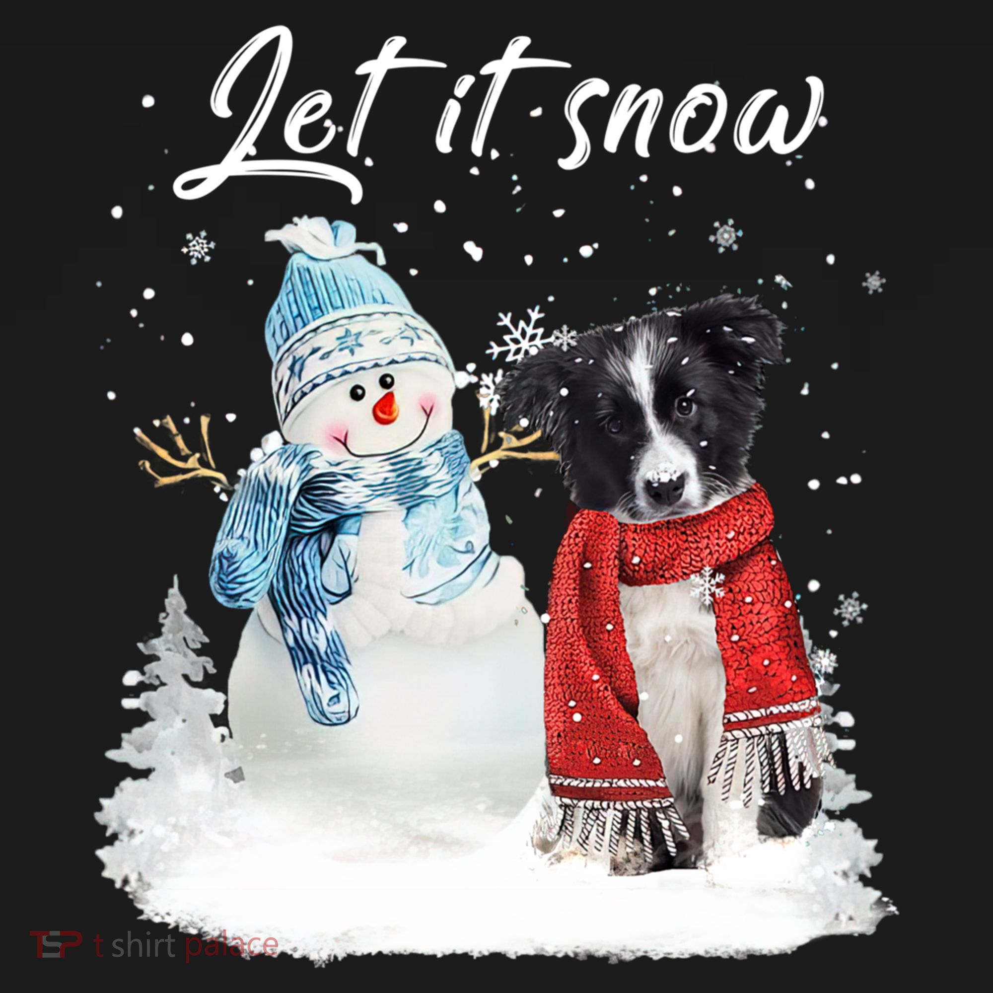 Border Collie Santa Dog Christmas Snow Xmas Pajama Meaningful Gift Women's Hoodie