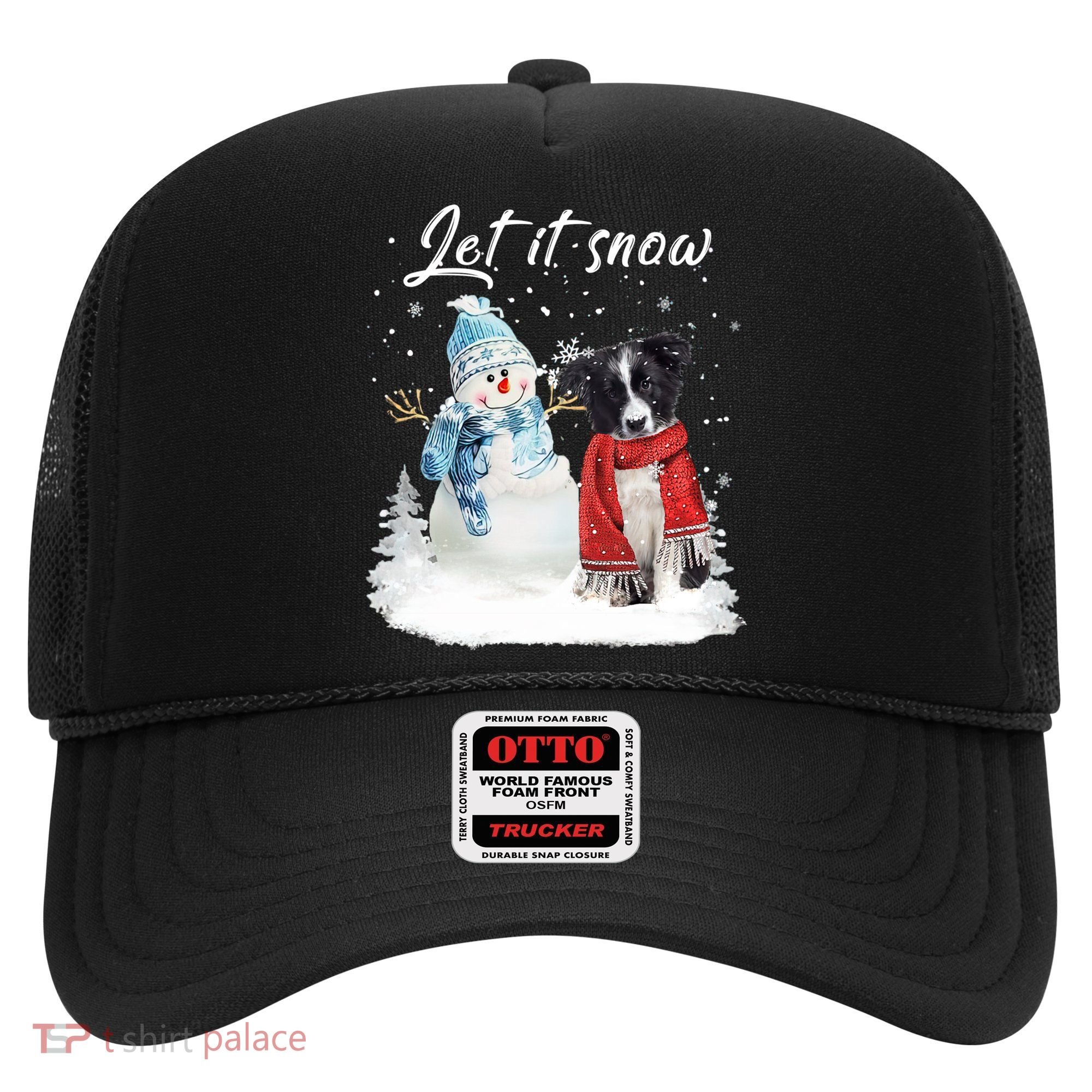 Border Collie Santa Dog Christmas Snow Xmas Pajama Meaningful Gift Hat
