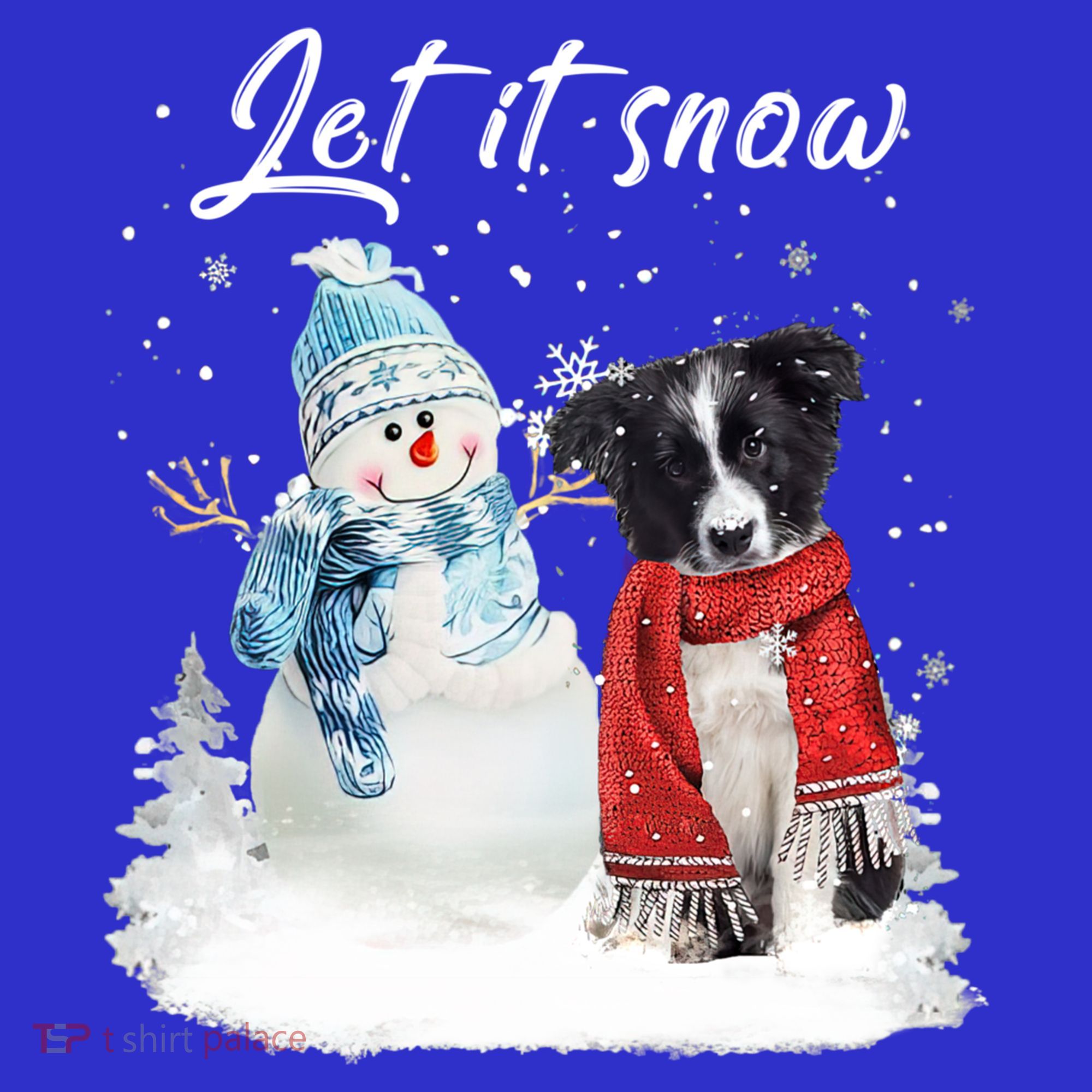 Border Collie Santa Dog Christmas Snow Xmas Pajama Meaningful Gift Sweatshirt