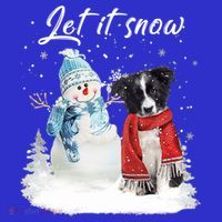 Border Collie Santa Dog Christmas Snow Xmas Pajama Meaningful Gift Baby Bodysuit thumb 2