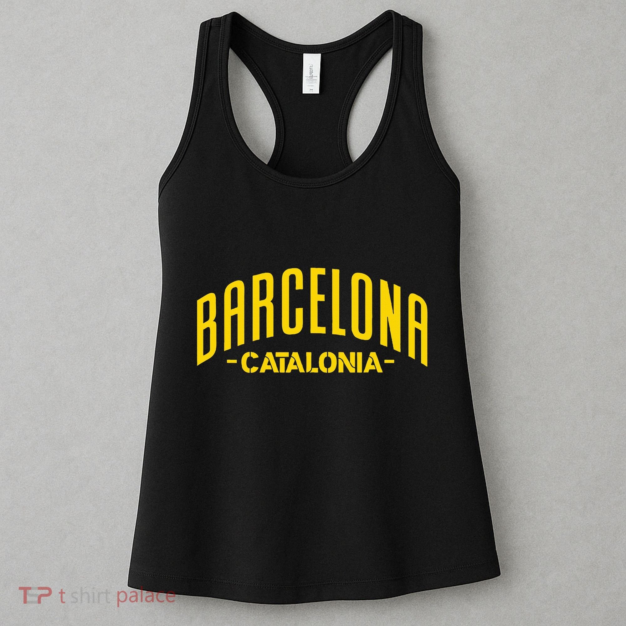Barcelona Catalonia Spain Souvenir Travel Women's Tank Top