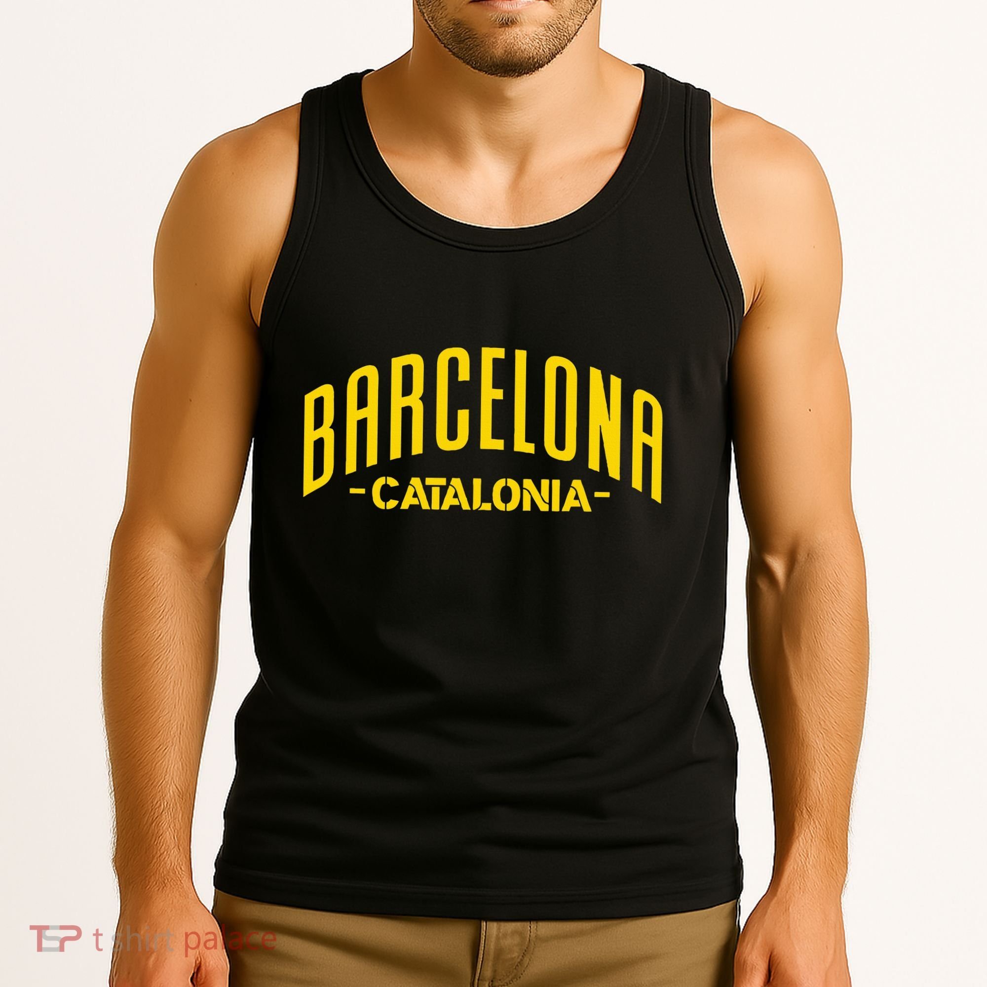 Barcelona Catalonia Spain Souvenir Travel Tank Top