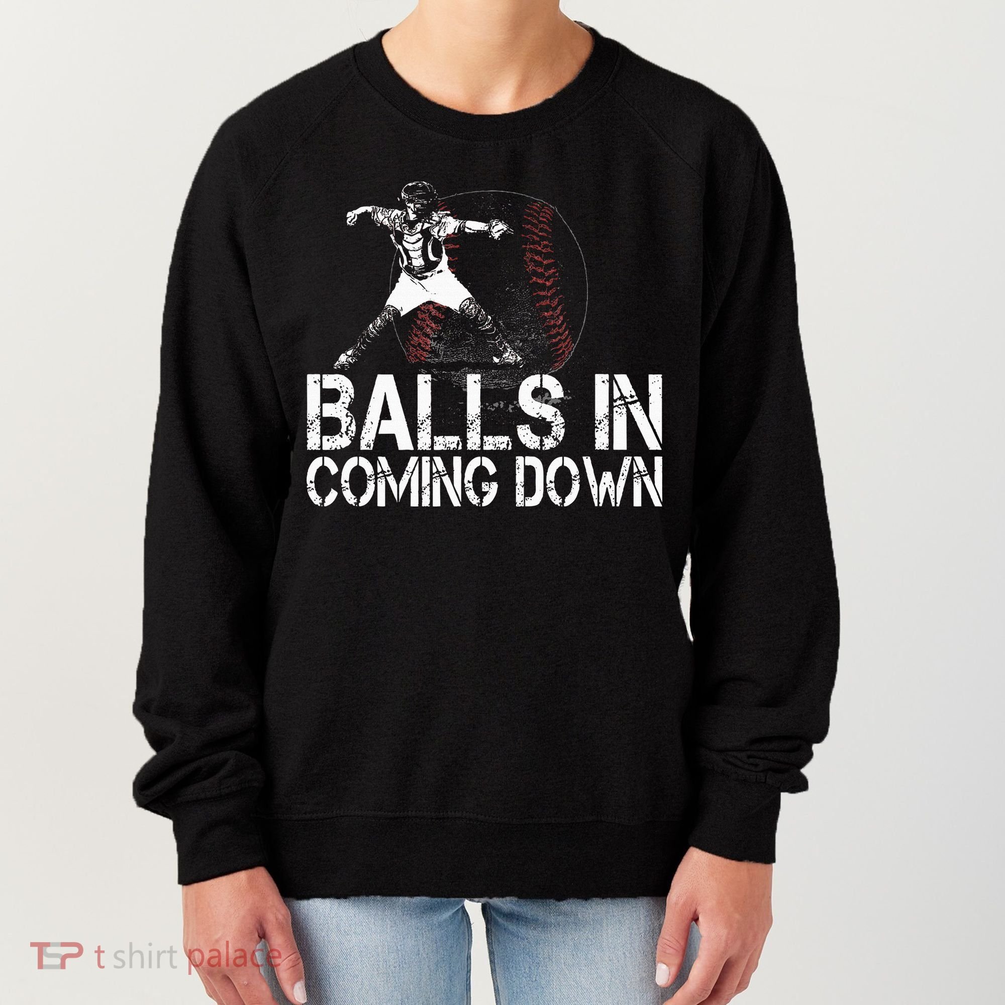 Baseball Catcher Softball Catcher Baseball Fan Women's Sweatshirt