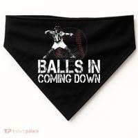 Baseball Catcher Softball Catcher Baseball Fan USA-Made Doggie Bandana thumb 0