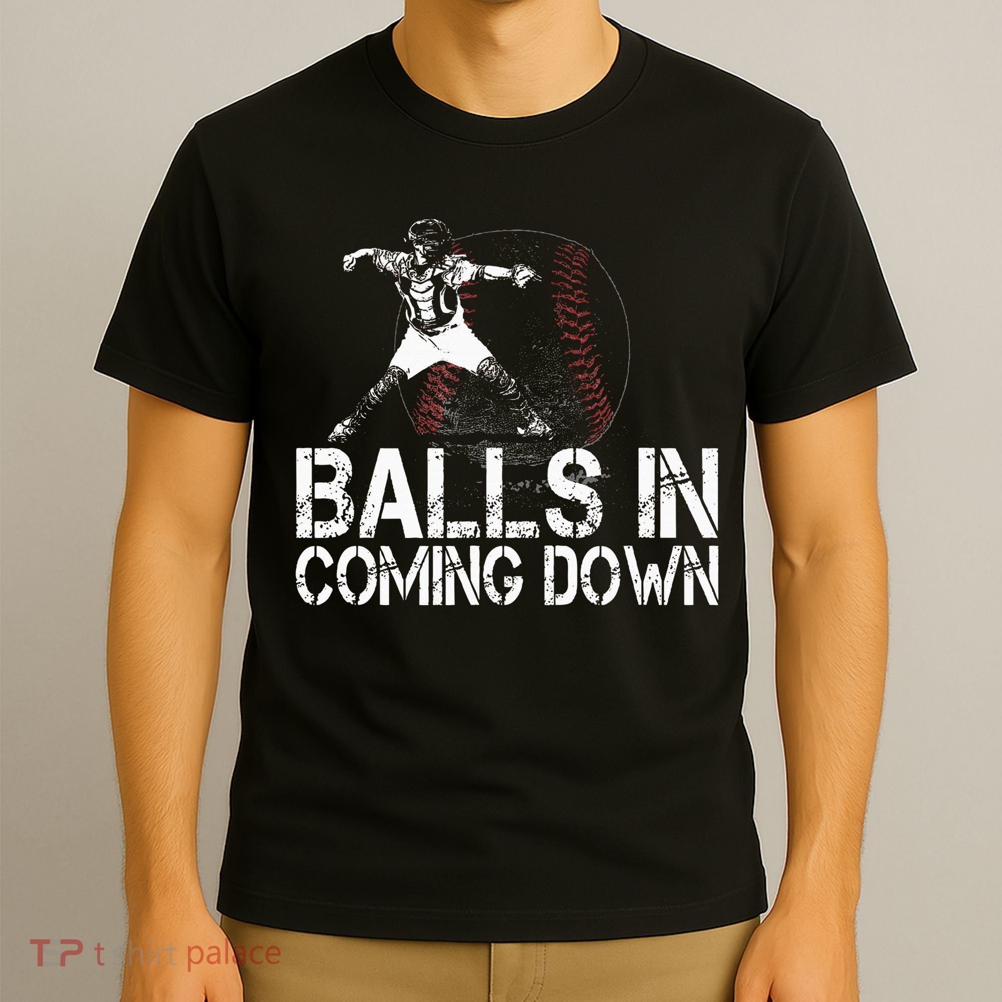 Baseball Catcher Softball Catcher Baseball Fan T-Shirt