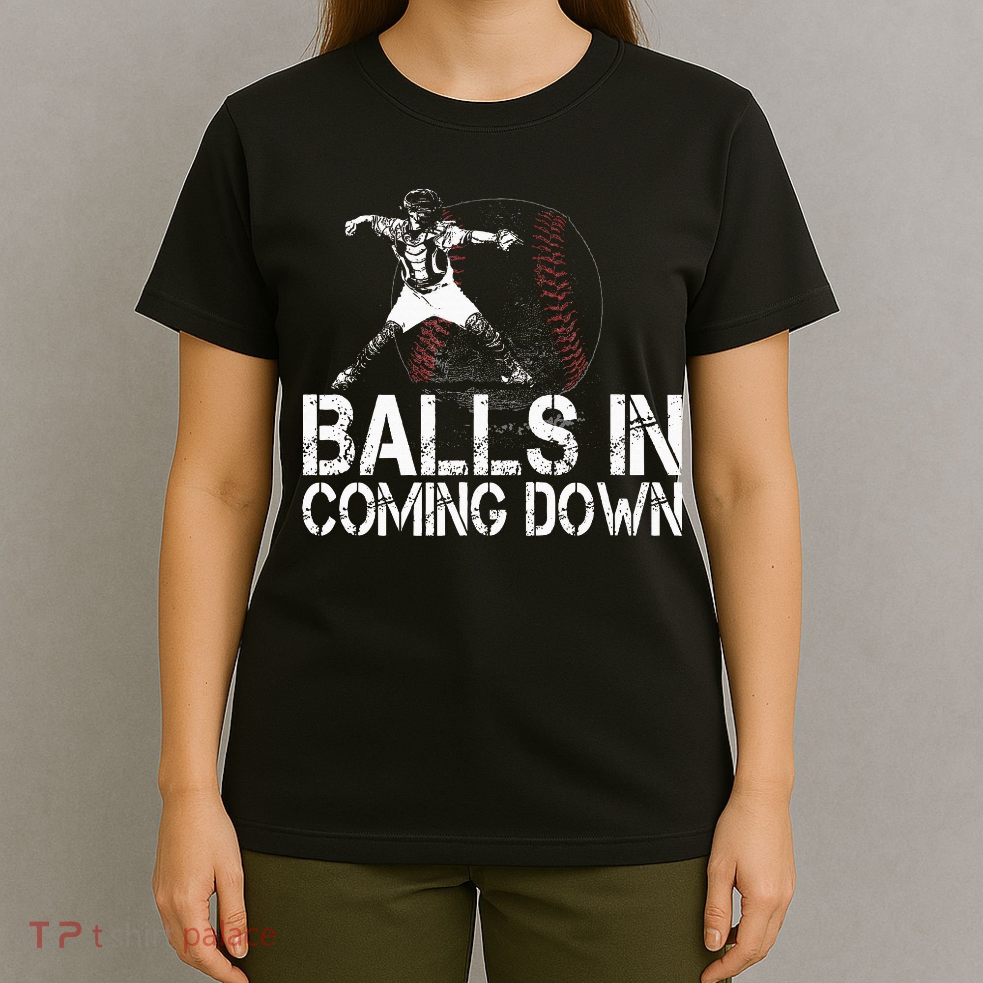 Baseball Catcher Softball Catcher Baseball Fan T-Shirt