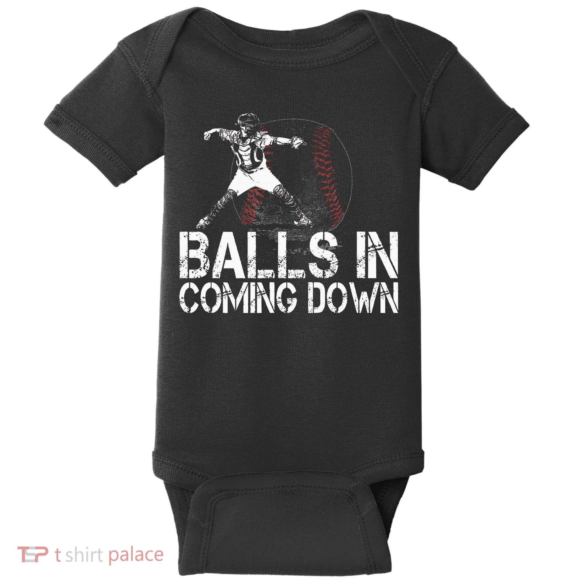 Baseball Catcher Softball Catcher Baseball Fan Baby Bodysuit