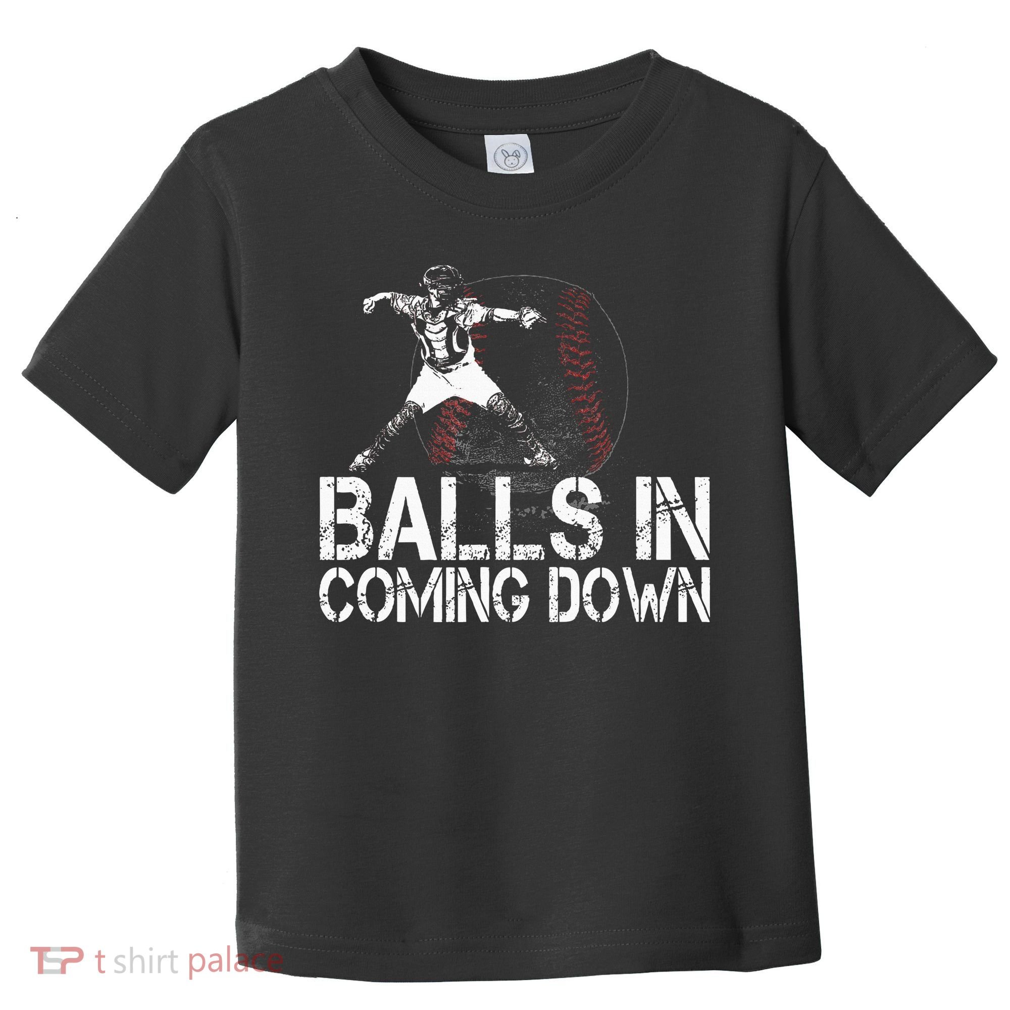 Baseball Catcher Softball Catcher Baseball Fan Toddler T-Shirt