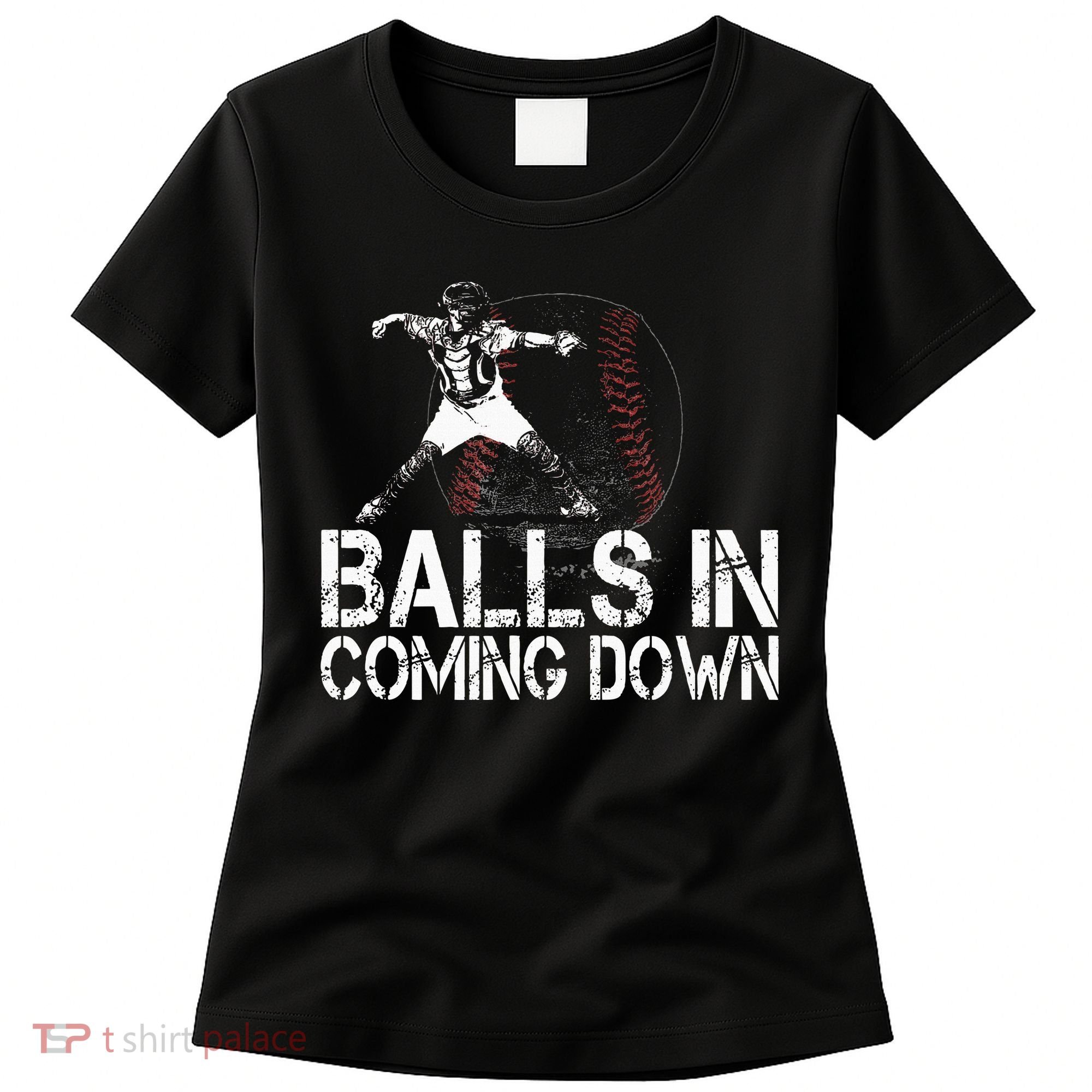 Baseball Catcher Softball Catcher Baseball Fan Women's T-Shirt