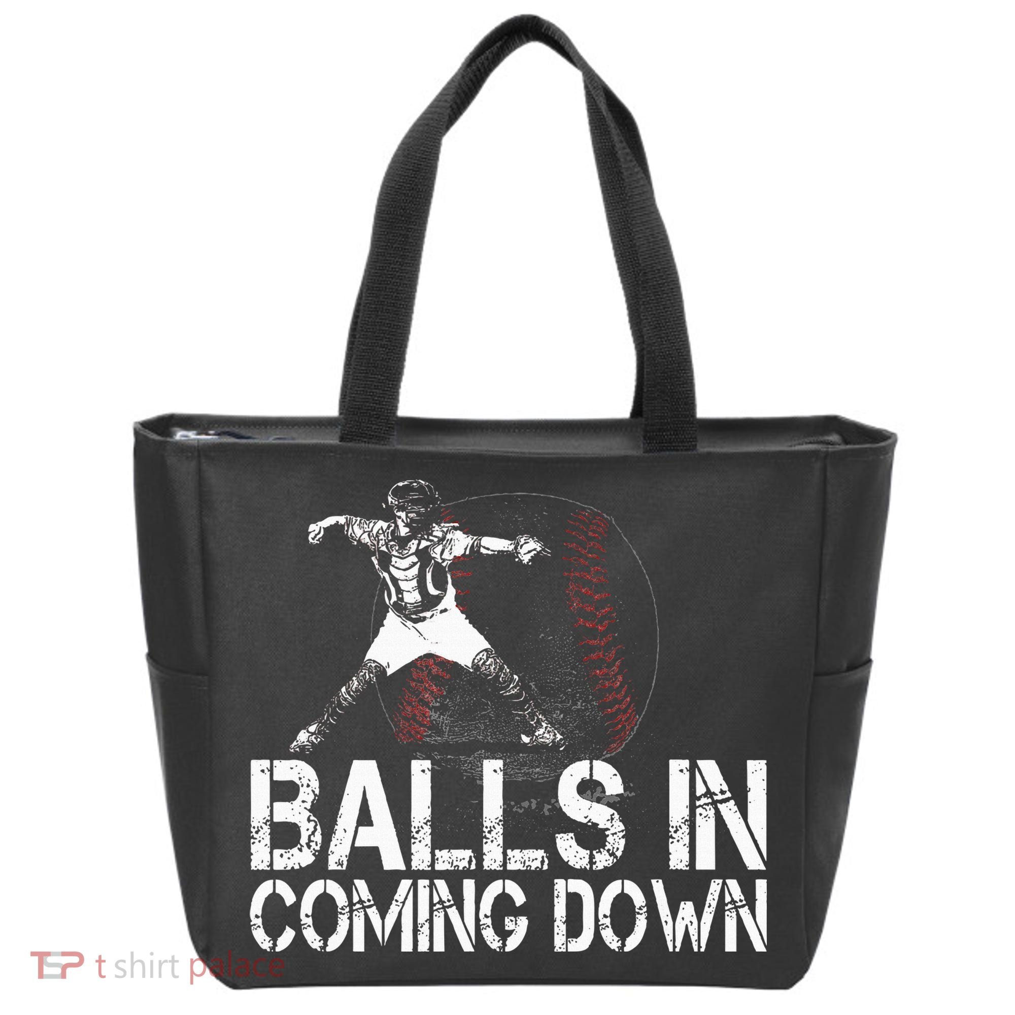 Baseball Catcher Softball Catcher Baseball Fan Tote Bag