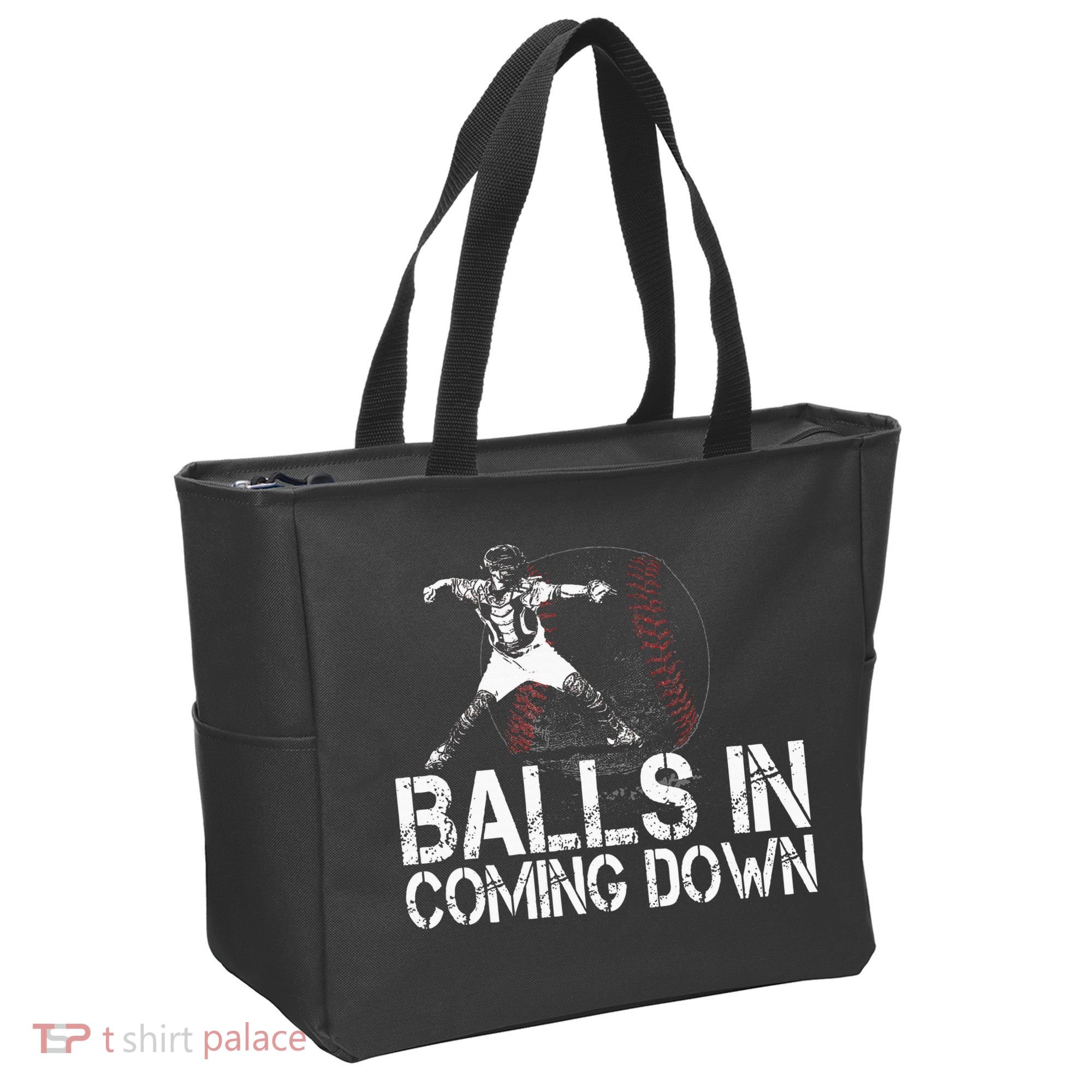Baseball Catcher Softball Catcher Baseball Fan Tote Bag
