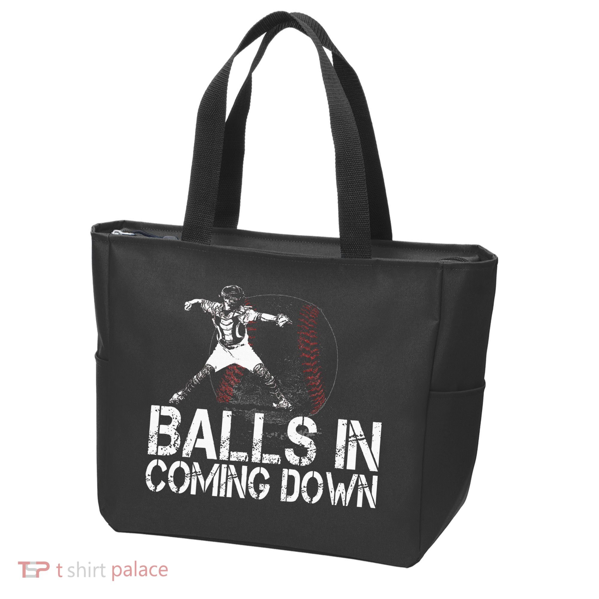 Baseball Catcher Softball Catcher Baseball Fan Tote Bag
