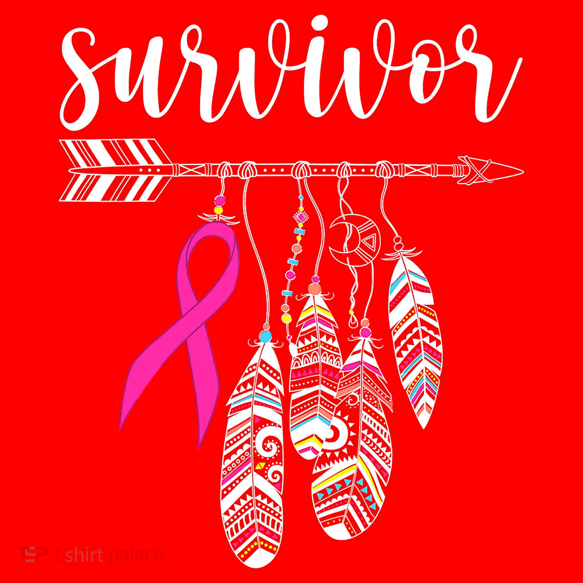 Breast Cancer Survivor Warrior Pink Breast Cancer Ribbon Santa Hat
