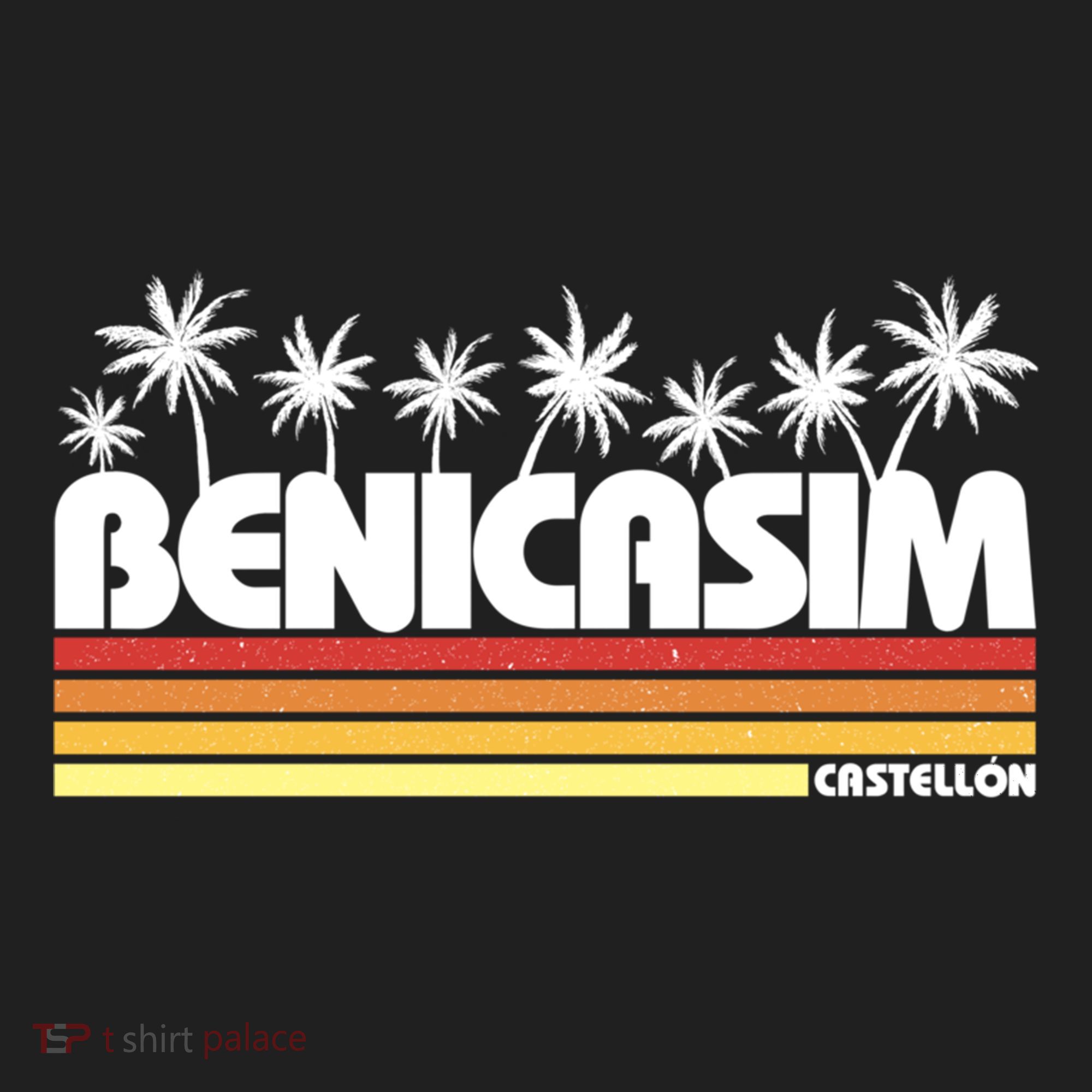 Benicasim Castellon Spain Retro Tourism Great Gift Beanie