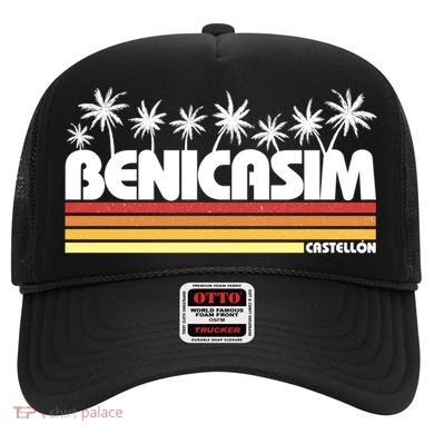Benicasim Castellon Spain Retro Tourism Great Gift Hat
