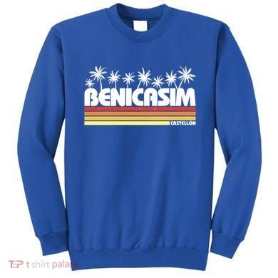 Benicasim Castellon Spain Retro Tourism Great Gift Sweatshirt
