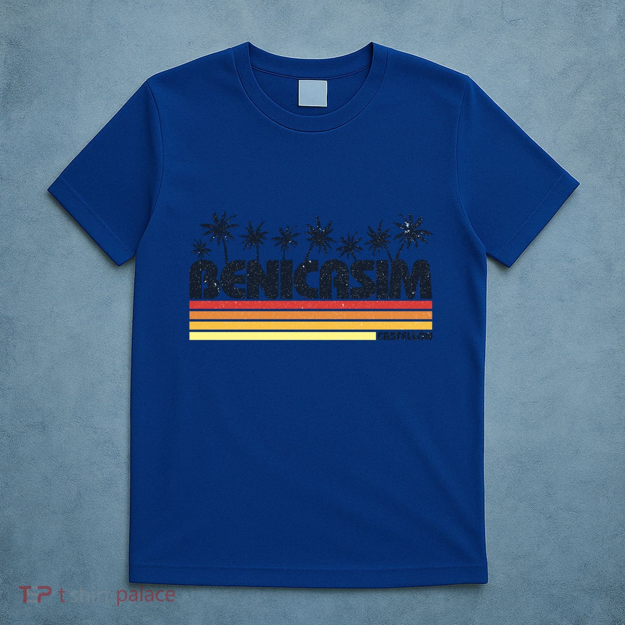 Benicasim Castellon Spain Retro Tourism Great Gift T-Shirt