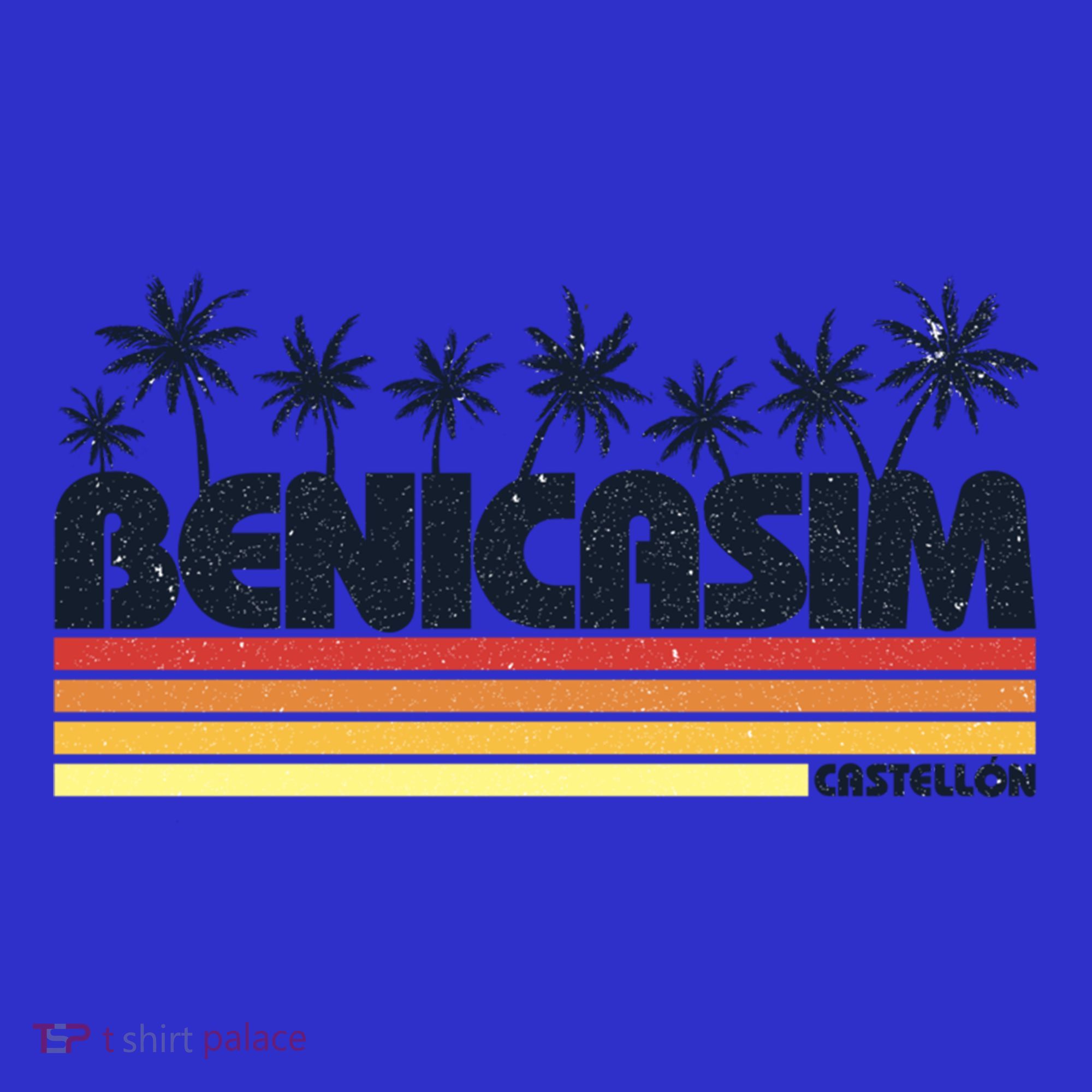 Benicasim Castellon Spain Retro Tourism Great Gift T-Shirt