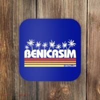 Benicasim Castellon Spain Retro Tourism Great Gift Coaster thumb 0