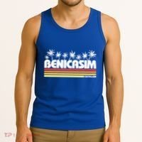 Benicasim Castellon Spain Retro Tourism Great Gift Tank Top thumb 3