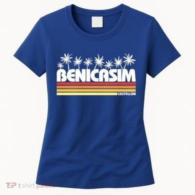 Benicasim Castellon Spain Retro Tourism Great Gift Women's T-Shirt