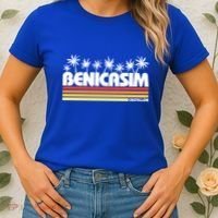 Benicasim Castellon Spain Retro Tourism Great Gift Women's T-Shirt thumb 2