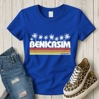 Benicasim Castellon Spain Retro Tourism Great Gift Women's T-Shirt thumb 3