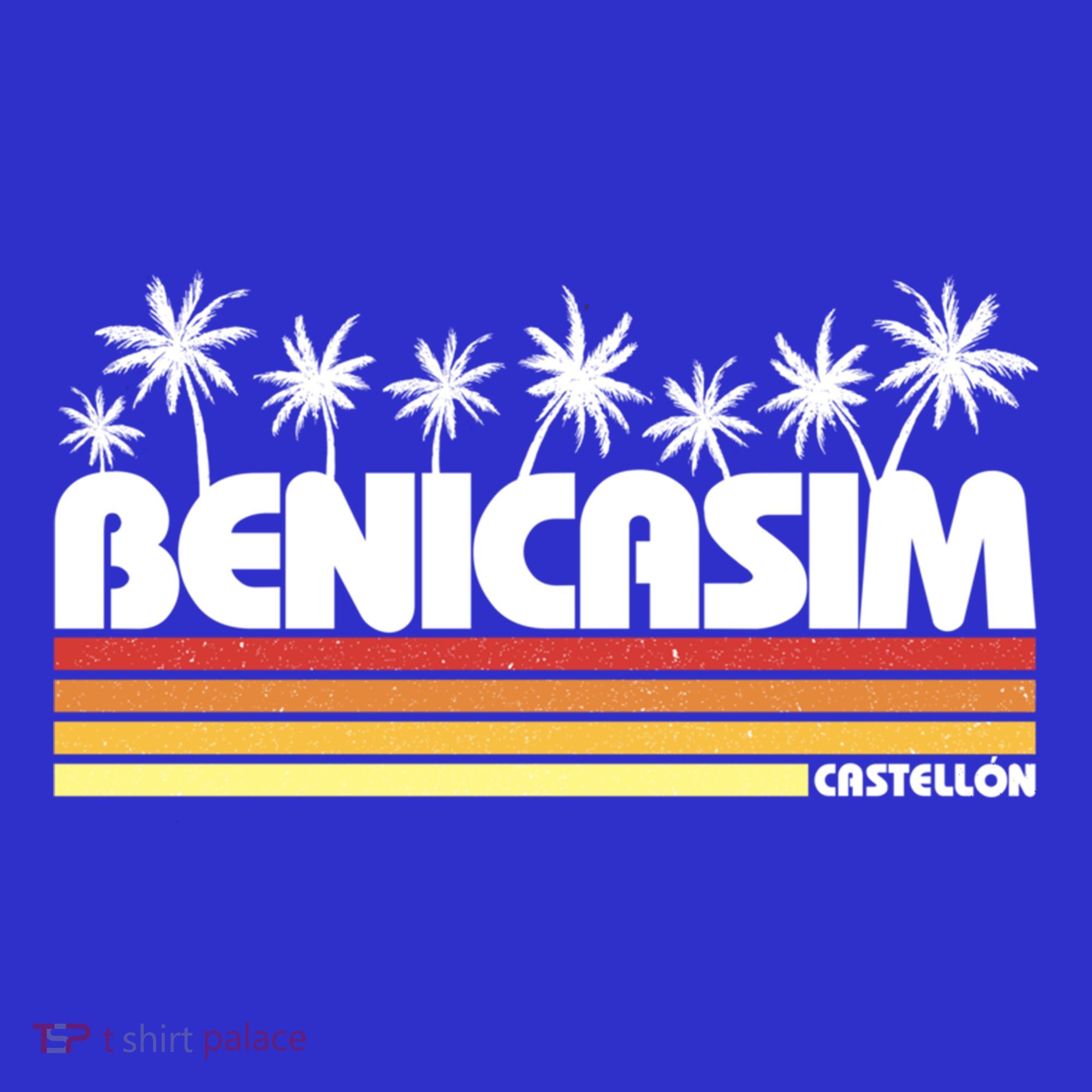 Benicasim Castellon Spain Retro Tourism Great Gift Women's T-Shirt