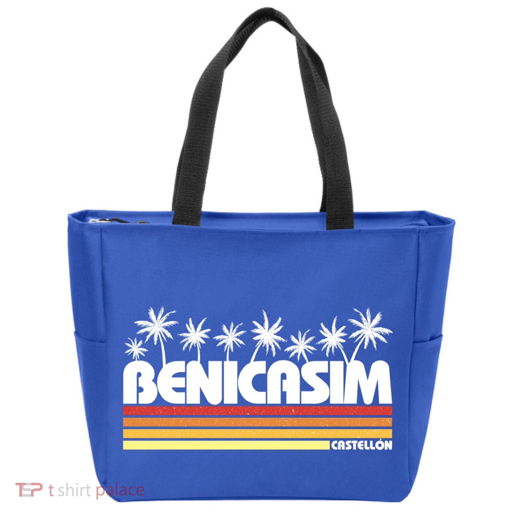 Benicasim Castellon Spain Retro Tourism Great Gift Tote Bag