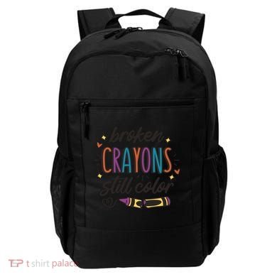 Broken Crayons Still Color Backpack