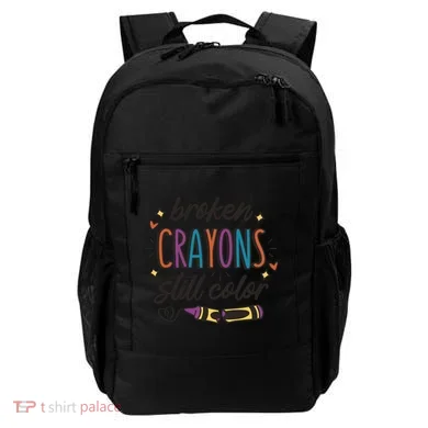 Broken Crayons Still Color Backpack