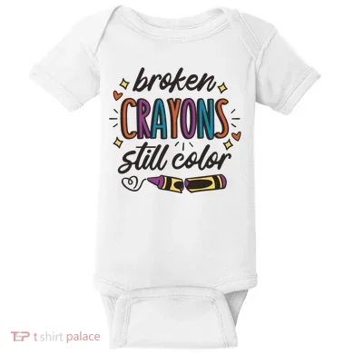 Broken Crayons Still Color Baby Bodysuit