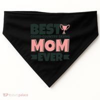 Best Crosscountry Skiing Mom Ever Mother Funny Cute Gift USA-Made Doggie Bandana thumb 0